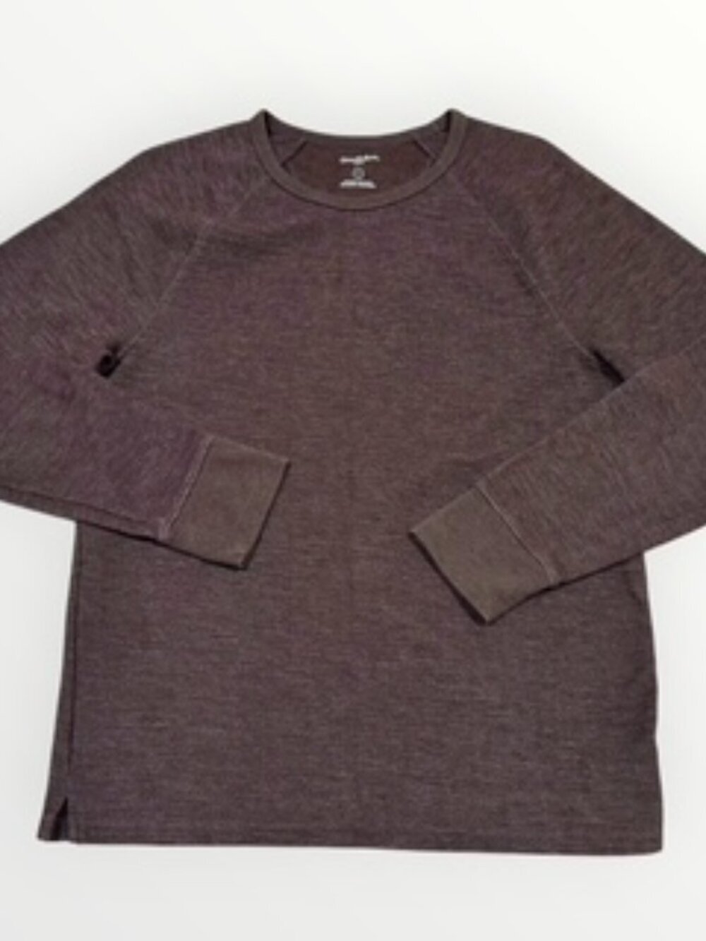 Goodfellow & Co. Mens Sweater Shirt Long Sleeve Crew Neck Brown Standard Size M - Picture 10 of 12